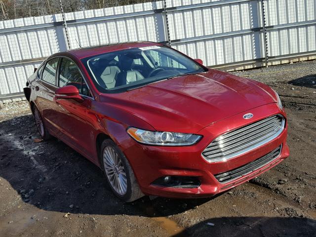 3FA6P0K93FR211144 - 2015 FORD FUSION TIT RED photo 1