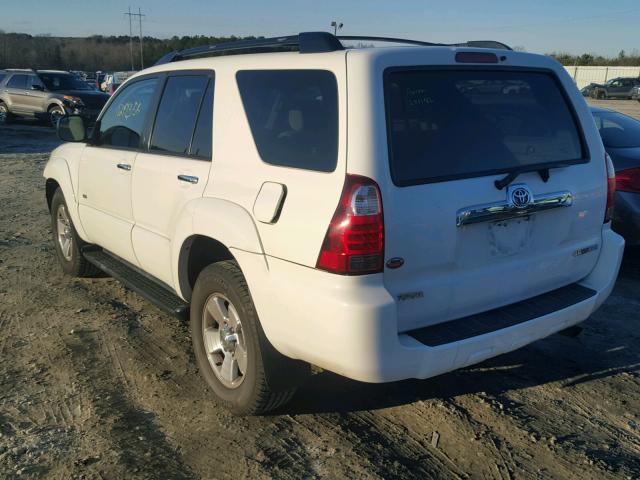 JTEZU14R478077312 - 2007 TOYOTA 4RUNNER SR WHITE photo 3