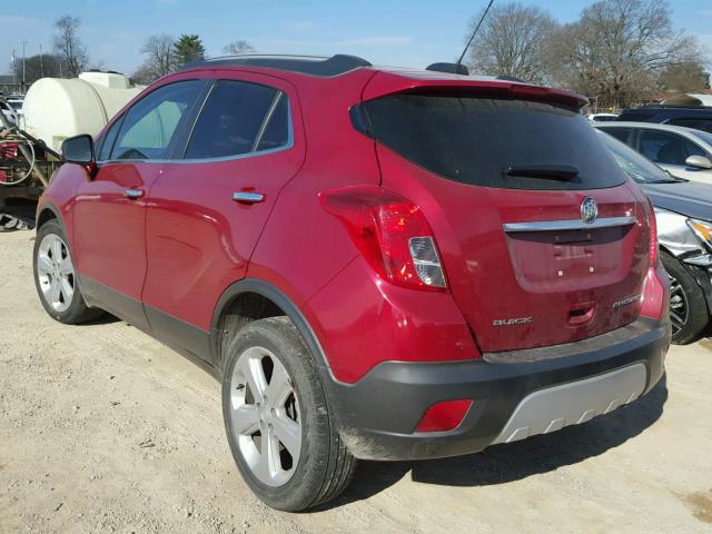 KL4CJBSB1FB038574 - 2015 BUICK ENCORE CON RED photo 3