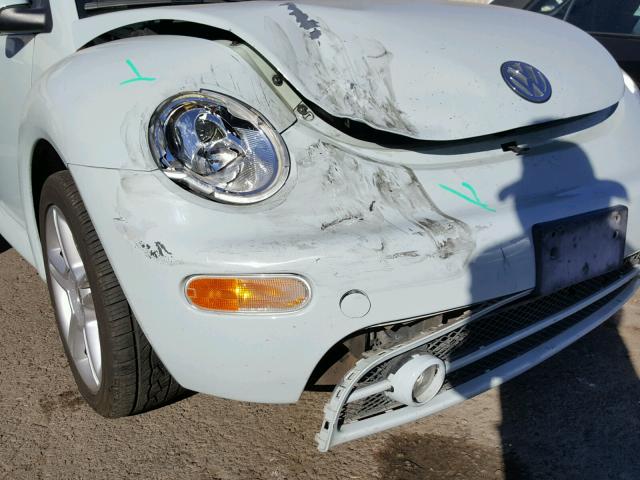 3VWCD31Y95M306932 - 2005 VOLKSWAGEN NEW BEETLE 蓝色 照片 9