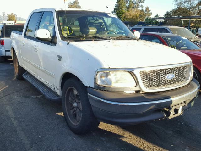 1FTRW07L11KC50892 - 2001 FORD F150 SUPER WHITE photo 1