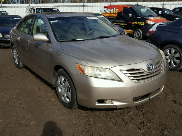 JTNBE46K473010755 - 2007 TOYOTA CAMRY NEW GOLD photo 1