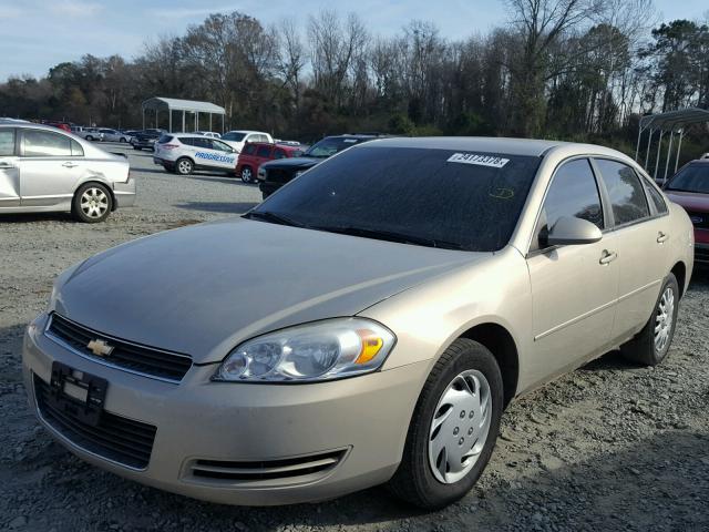 2G1WA5EK3A1208015 - 2010 CHEVROLET IMPALA LS BEIGE photo 2