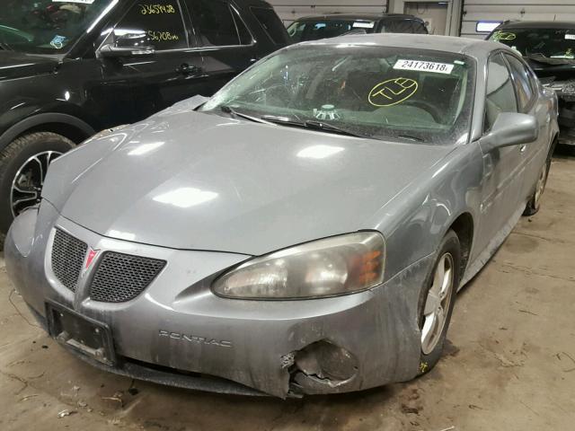 2G2WP552081116087 - 2008 PONTIAC GRAND PRIX GRAY photo 2