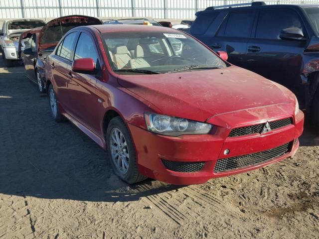 JA32U2FU7AU012965 - 2010 MITSUBISHI LANCER ES/ RED photo 1