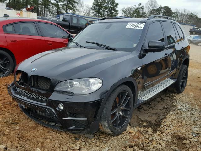 5UXZW0C55C0B90204 - 2012 BMW X5 XDRIVE3 შავი ფოტო 2