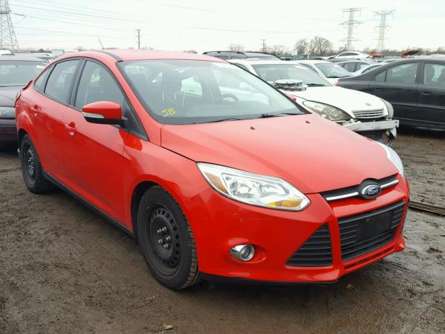 1FAHP3F23CL138746 - 2012 FORD FOCUS SE RED photo 1