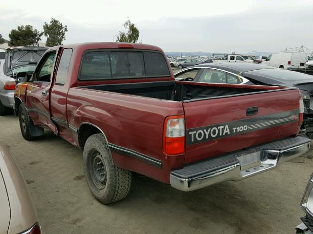 JT4TN14D8W0040644 - 1998 TOYOTA T100 XTRAC BURGUNDY photo 3