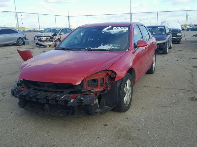 2G1WB58K579348991 - 2007 CHEVROLET IMPALA LS RED photo 2