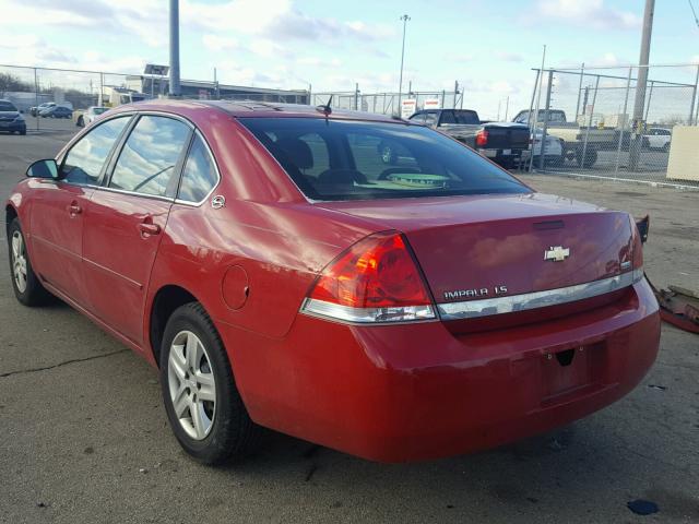 2G1WB58K579348991 - 2007 CHEVROLET IMPALA LS RED photo 3