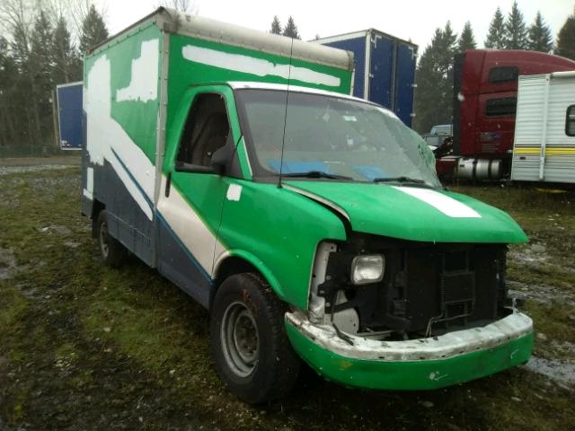 1GDGG31V241913800 - 2004 GMC SAVANA CUT GREEN photo 1