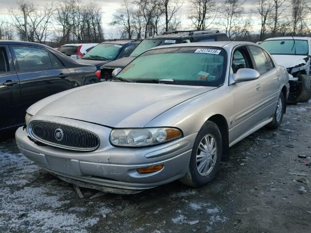 1G4HP52K744115215 - 2004 BUICK LESABRE CU SILVER photo 2