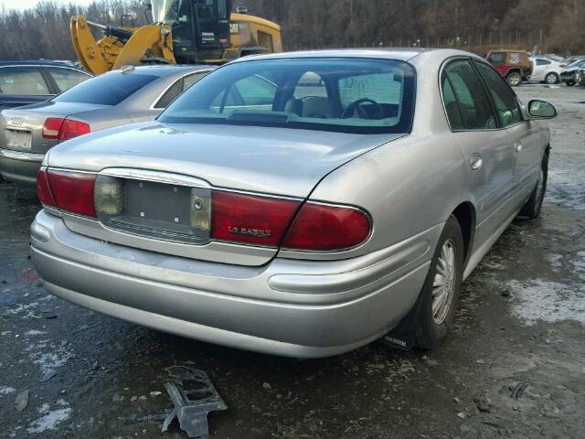 1G4HP52K744115215 - 2004 BUICK LESABRE CU SILVER photo 4