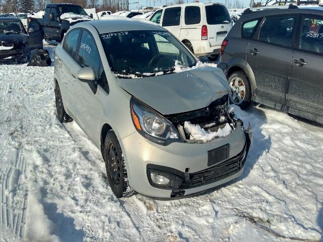 KNADM4A31C6085595 - 2012 KIA RIO LX Կրեմագույն լուսանկար 1