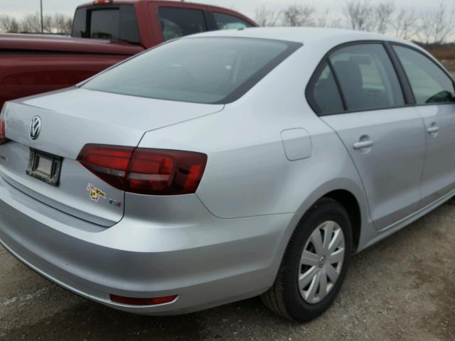 3VW267AJ1GM223143 - 2016 VOLKSWAGEN JETTA S SILVER photo 9