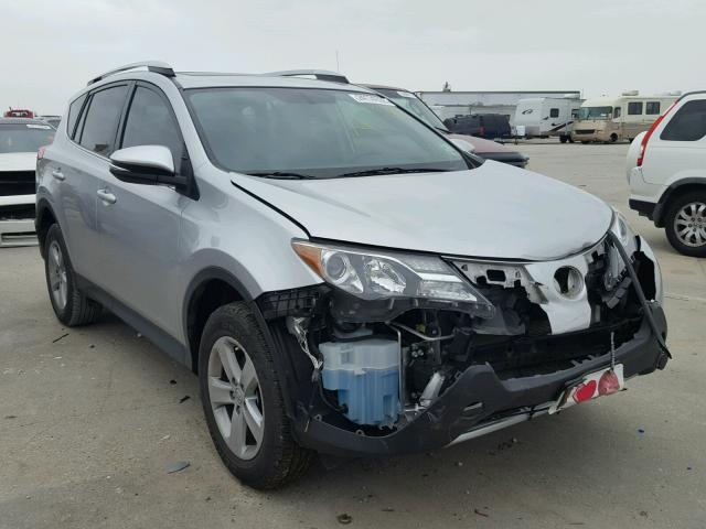 2T3WFREV3DW026210 - 2013 TOYOTA RAV4 XLE SILVER photo 1