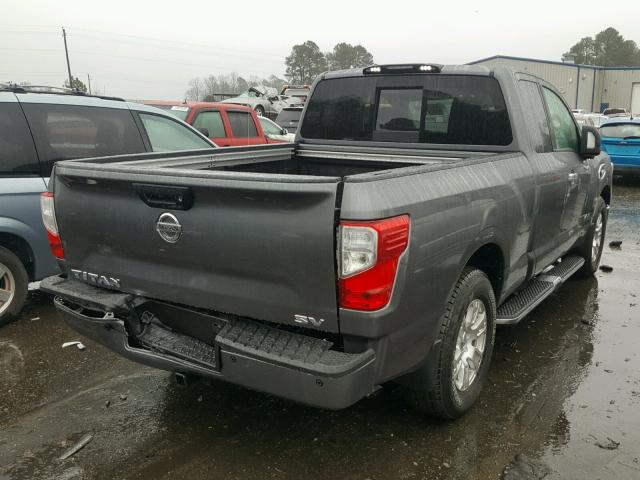 1N6AA1C62HN558872 - 2017 NISSAN TITAN SV CHARCOAL photo 4