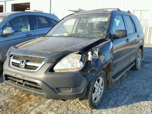 SHSRD78863U151681 - 2003 HONDA CR-V EX BLACK photo 2