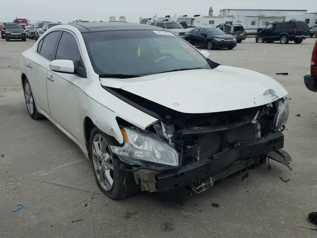 1N4AA5AP0DC824102 - 2013 NISSAN MAXIMA S WHITE photo 1