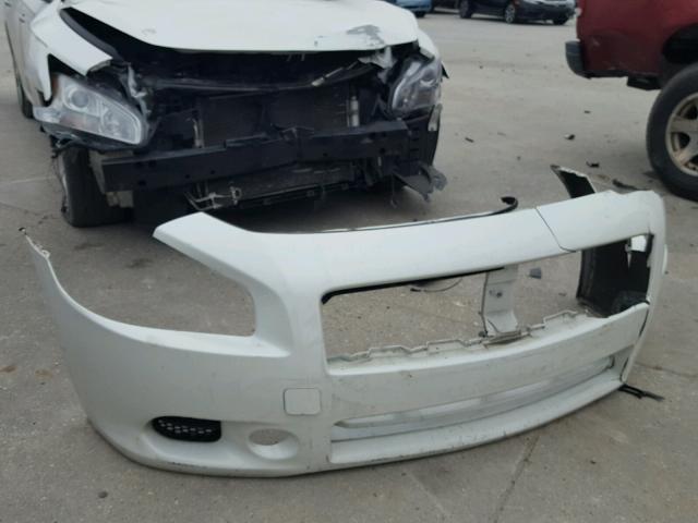 1N4AA5AP0DC824102 - 2013 NISSAN MAXIMA S WHITE photo 9