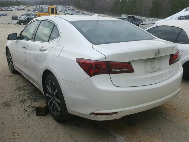 19UUB2F5XFA020674 - 2015 ACURA TLX TECH WHITE photo 3