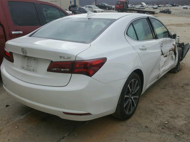 19UUB2F5XFA020674 - 2015 ACURA TLX TECH WHITE photo 4