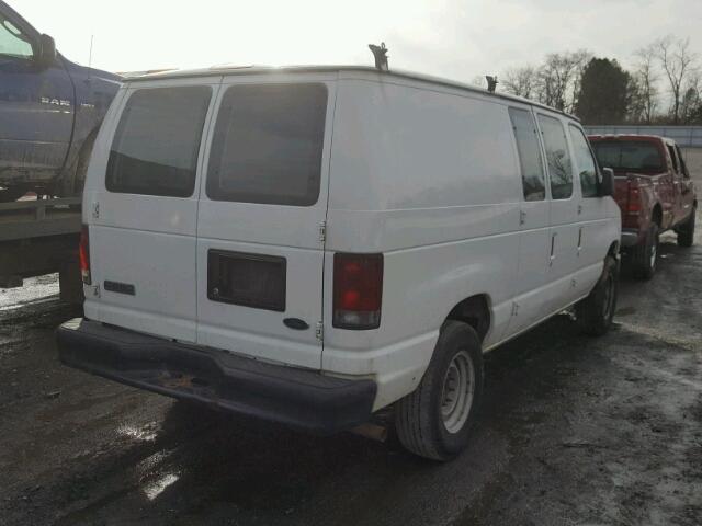 1FTNE24W89DA31441 - 2009 FORD ECONOLINE WHITE photo 4