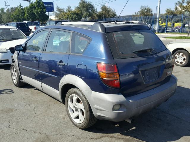 5Y2SL62853Z413683 - 2003 PONTIAC VIBE BLUE photo 3