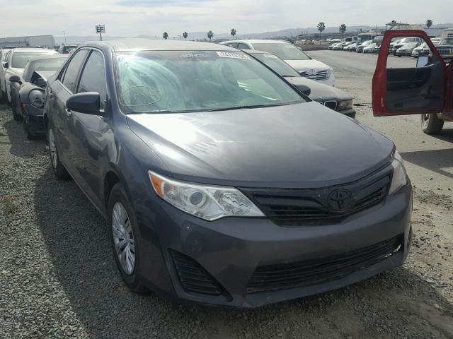 4T4BF1FK2ER394396 - 2014 TOYOTA CAMRY L GRAY photo 1