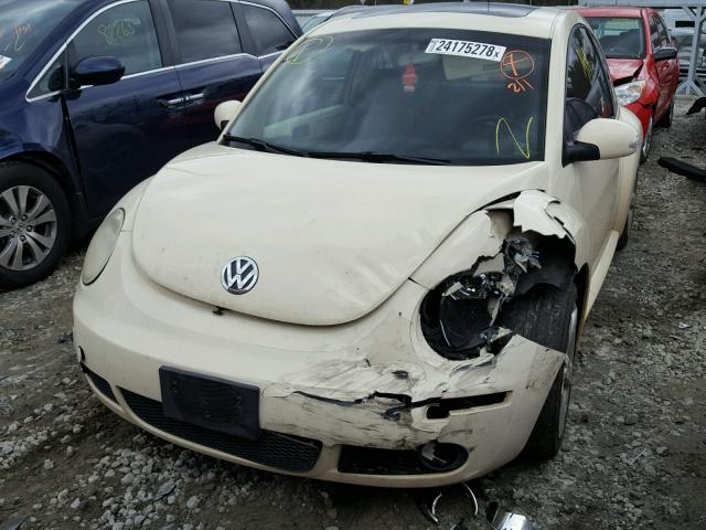 3VWSW31C56M402598 - 2006 VOLKSWAGEN NEW BEETLE CREAM photo 9