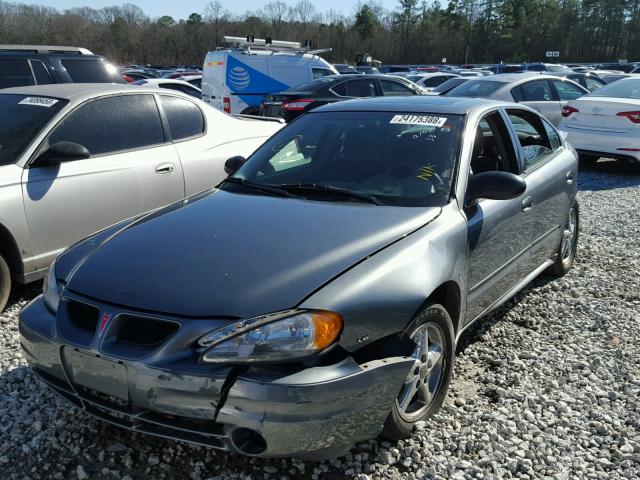 1G2NF52E84M519035 - 2004 PONTIAC GRAND AM S GRAY photo 2