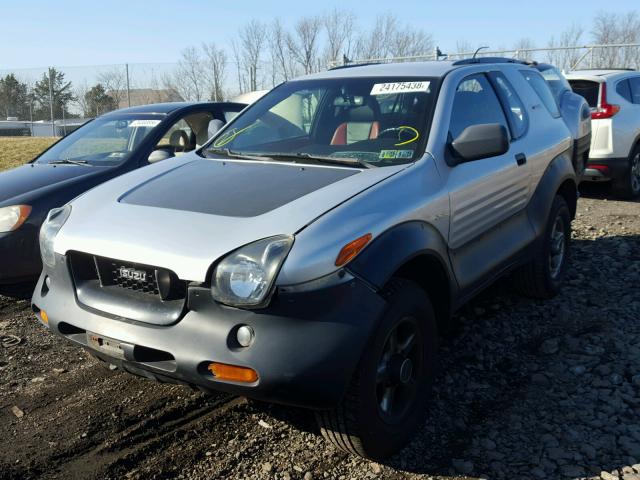 JACCN57X9X7990919 - 1999 ISUZU VEHICROSS SILVER photo 2