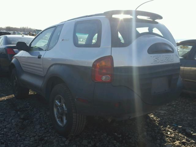 JACCN57X9X7990919 - 1999 ISUZU VEHICROSS SILVER photo 3