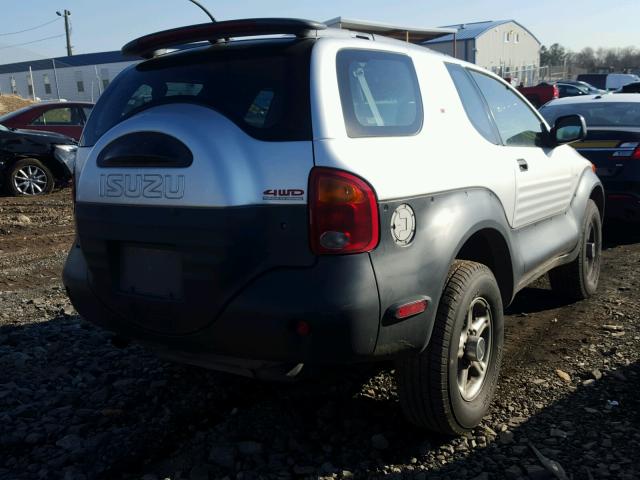 JACCN57X9X7990919 - 1999 ISUZU VEHICROSS SILVER photo 4