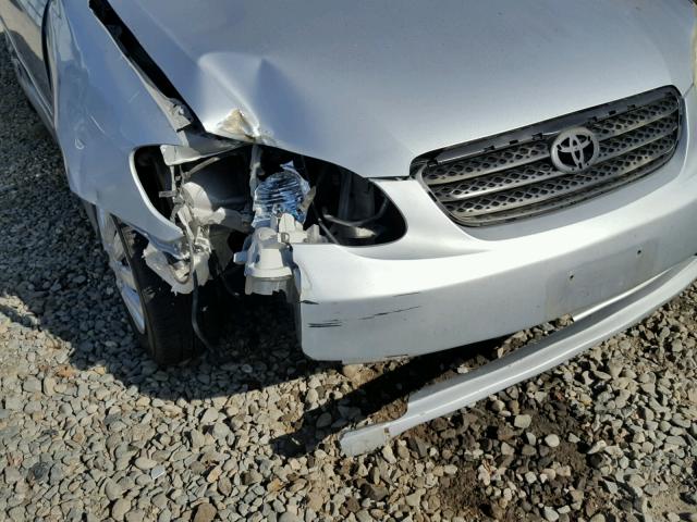 1NXBR32E37Z896947 - 2007 TOYOTA COROLLA CE SILVER photo 9