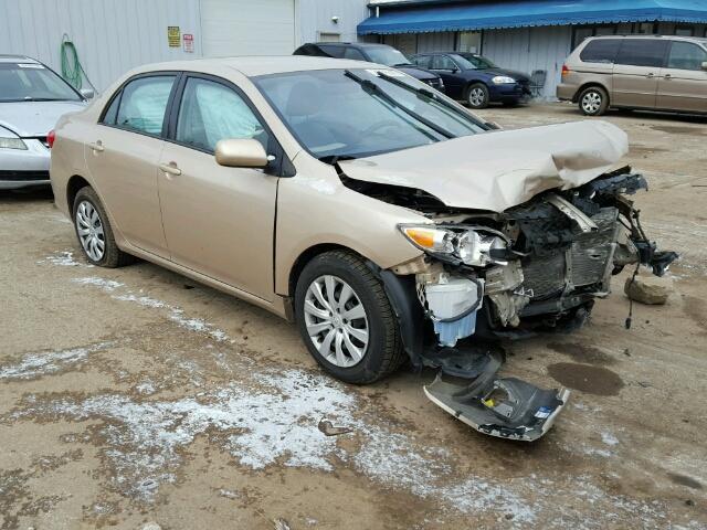 5YFBU4EE4CP060074 - 2012 TOYOTA COROLLA BA GOLD photo 1