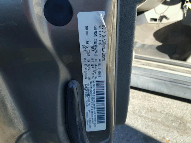 1J8HH48K96C310821 - 2006 JEEP COMMANDER ოქროსფერი ფოტო 10