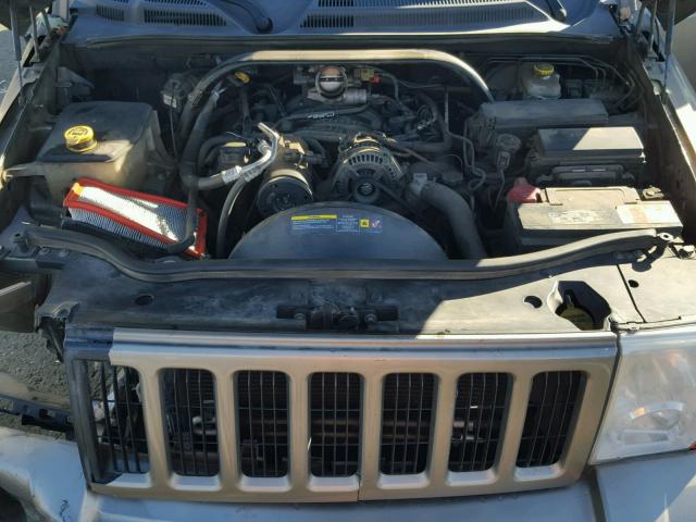 1J8HH48K96C310821 - 2006 JEEP COMMANDER ოქროსფერი ფოტო 7