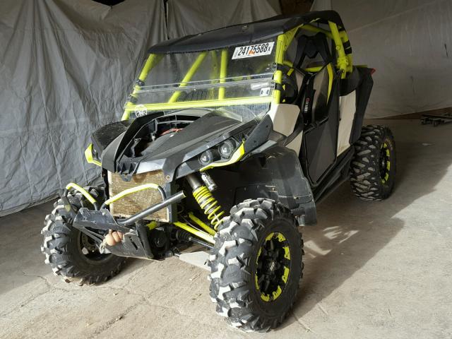 3JBPDAP25FJ000358 - 2015 CAN-AM MAVERICK 1 BLACK photo 2