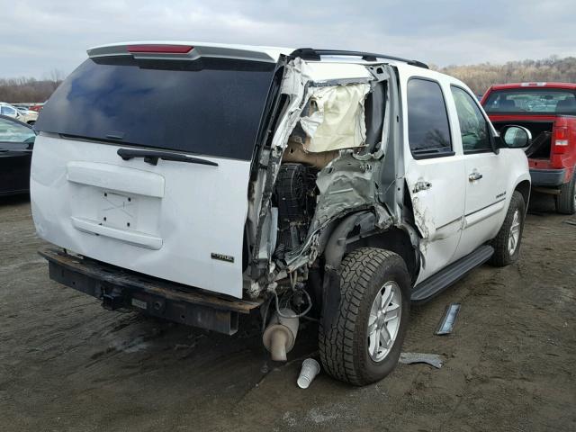 1GKFK13087R249324 - 2007 GMC YUKON WHITE photo 4