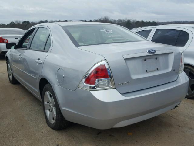 3FAHP07Z76R230510 - 2006 FORD FUSION SE SILVER photo 3