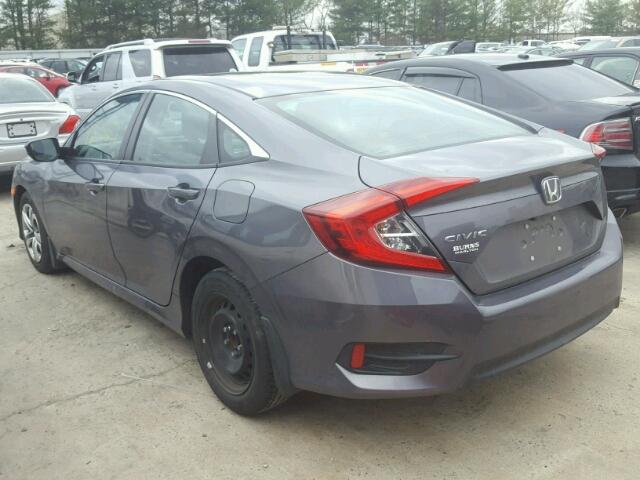 2HGFC2F50GH517158 - 2016 HONDA CIVIC LX GRAY photo 3