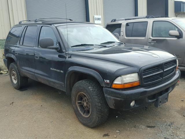 1B4HS28Y1WF224514 - 1998 DODGE DURANGO BLACK photo 1