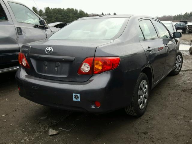 JTDBL40EX9J047532 - 2009 TOYOTA COROLLA BA GRAY photo 4