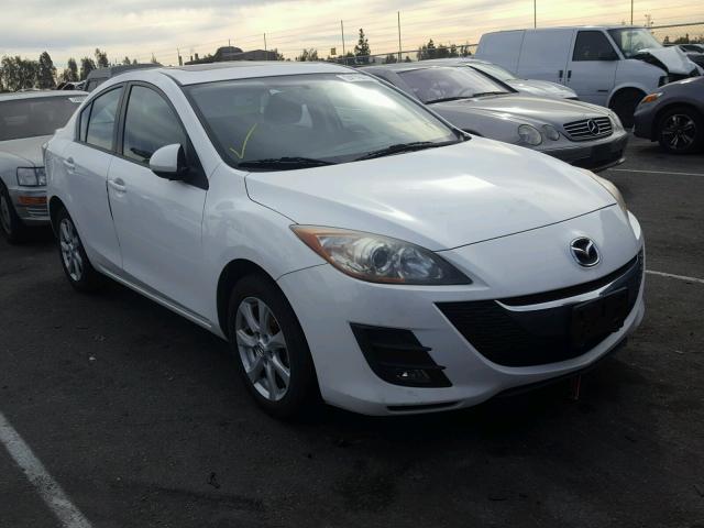 JM1BL1SGXA1220158 - 2010 MAZDA 3 I WHITE photo 1