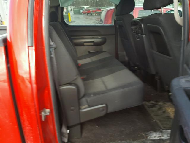 3GCPKSE75DG170432 - 2013 CHEVROLET SILVERADO RED photo 6