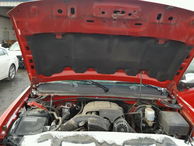 3GCPKSE75DG170432 - 2013 CHEVROLET SILVERADO RED photo 7