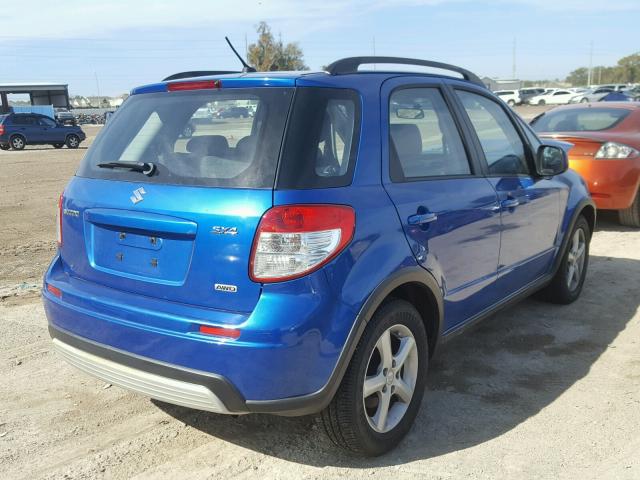 JS2YB413575103155 - 2007 SUZUKI SX4 BLUE photo 4