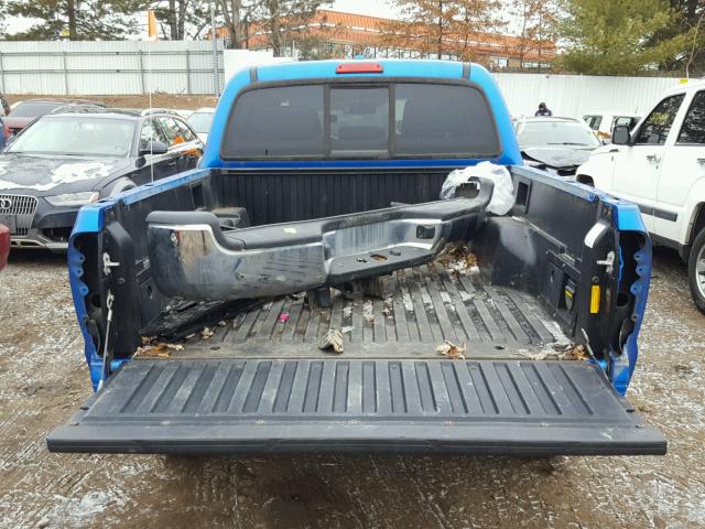 3TMLU42N19M024867 - 2009 TOYOTA TACOMA DOU BLUE photo 9