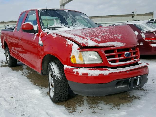 2FTRX17243CA32107 - 2003 FORD F150 RED photo 1